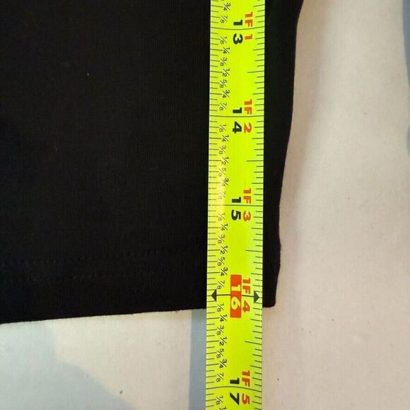 Shein Long Sleeve Mock Neck Crop Top - Size XL - Black - Picture 7 of 9